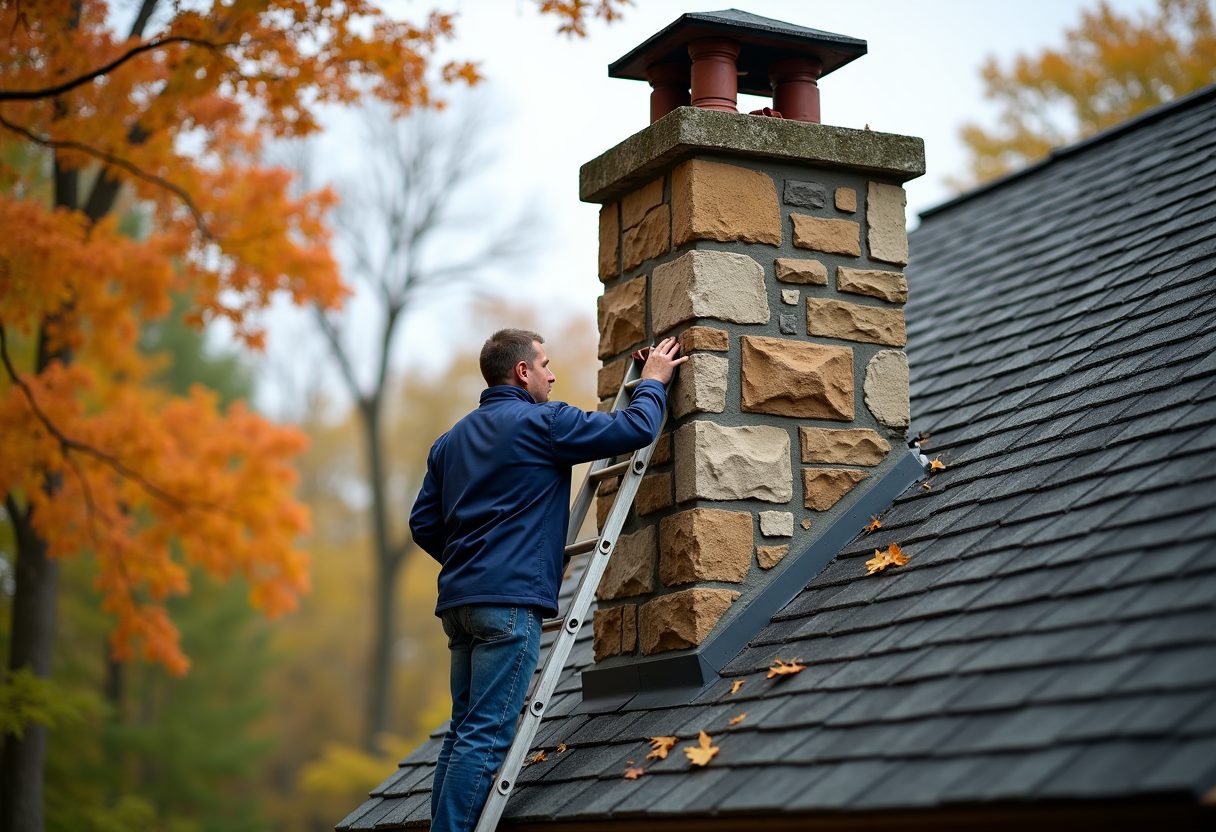 Chimney inspection in Silver Spring